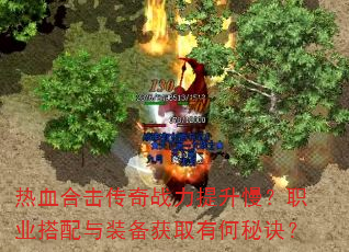 热血合击传奇战力提升慢?职业搭配与装备获取有何秘诀? 热血合击传奇战力提升慢?职业搭配与装备获取有何秘诀?